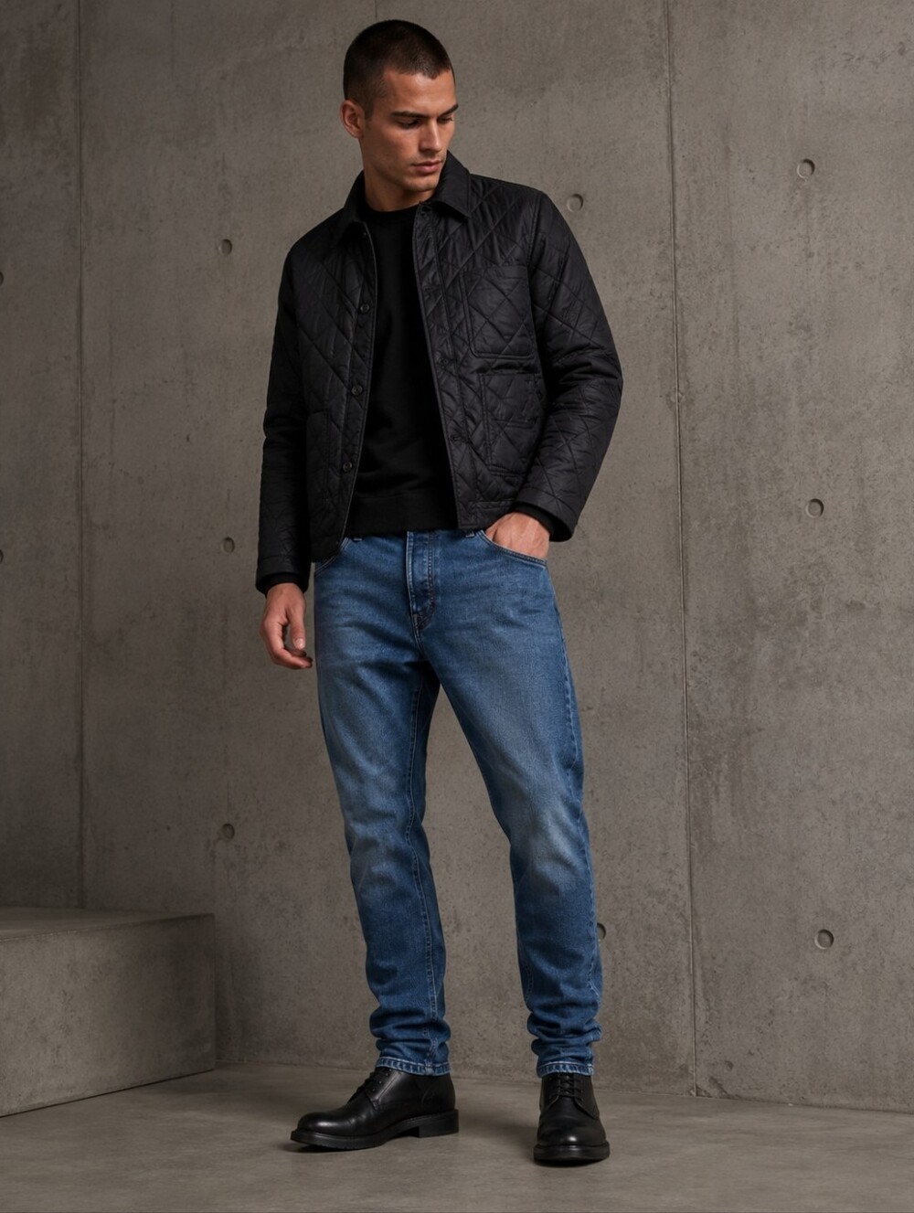 G-Star RAW A Crotch 3D Tapered Jeans Raw Denim